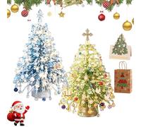DIY Beaded Christmas Tree Kit, Handmade Mini Desk Xmas Bead Art (#K)