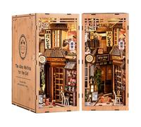 DIY Book Nook Kit Booknook - Kit para casa de muñecas en Miniatura Book Nook Japan, Rompecabezas 3D de Madera para Adultos y Adolescentes, Decorativo para estantería Regalo para Navidad o cumpleaños