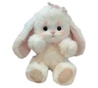 DIY Bunny Sewing Kit - Handmade Plush | 30cm Doll Making Kit with Moveable Joints, Felt Fabric Craft Kits with Instructions, Beginner Sewing Set for Kids Adults Home