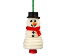 DIY Button Christmas Ornament Kit - Handmade Tree Decoration, Handmade, Button Snowman Craft Kitt, Christmas Ornament Craft Kit For Parties Windowsills Garden Lawn Porch Outdoor Courtyard Patio