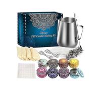 DIY Candle Making Supplies Kit - 48oz Soy Wax Flakes and Craft Tools for Candle Crafting Enthusiasts