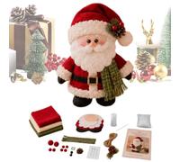 DIY Christmas Doll Sewing Kit - Cloth Christmas Sewing Craft Elk Decoratio