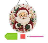 DIY Christmas Pearl Painting Kit | Santa Claus Rhinestone Craft For Adults