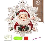 DIY Christmas Pearl Sun Catcher - 2D Acrylic Seasonal Window Decoration