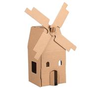 DIY Cottage Model House - Children's Handmade Building System, Educational Creative Assembly Activity Accessory, Smooth Learning Toy for Birthday Children's Day Christmas Use