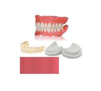 DIY Denture Fake Teeth-Full or Partial Denture at Home Repair Missing Teeth Set