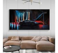 DIY Diamond Painting Kits for Adults, 5D Coche Deportivo Diamond Art Kits for Beginners, Cuadrado Full Drill House pintura diamante Art, DIY Painting by Numbers para Decoración Hogar 40x80cm Z7303