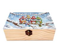 DIY Diamond Painting Rhinestones Decorative Storage Box Partial Drill Crystal Mosaic Storage Container Wooden Crystal Case Kit for Home Car Desk Decoration Craft, DIY Art Craft for Adults