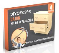 DIY Doctor Kit de Reparación de Cajones (4 Unidades) - Refuerzos y Soporte para Cajones de Cocina y Dormitorio