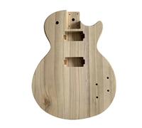 Diy Electric Guitar Body Blank For Custom Paint/Stain,Paulownia Wood Blank Guitar Barrel For Lp Style Bass Guitars Diy Parts