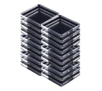 DIY Fridge Magnets, Clear Acrylic Set, Square Magnet Tiles with Strong Hold, Magnetic Decor with Transparent Design, Home Accessories, Suitable For Kitchen School Classroom Dorm Room Party Cafe Use