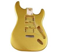 DIY Guitarra Cuerpo Reemplazo Accesorios Para Hacer Tú Mismo Para El Cuerpo De La Guitarra Eléctrica De Un Solo Golpe,De Color Dorado Brillante