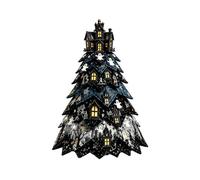 DIY Halloween Quilted Fabric Tree Kit - Handmade Sewing Art Project Craft