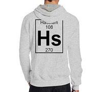 DIY Horror Jester Sudaderas con capucha para hombre, Gris, S