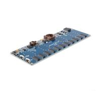 DIY IN-12 Nixie Tube Clock PCBA Kit, pantalla RGB de 7 colores, formato de hora 12/24 horas, modo de suspensión automática, carcasa de metal y acrílico (tubos no incluidos)
