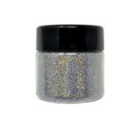 DIY Kit Creations: Tarro de purpurina de grado cosmético ultrafino biodegradable, holográfico de 21 g, vegano y libre de crueldad