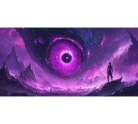 DIY Large Size Diamond Painting Kits， Paisaje FantáStico 5D Redondo Completo Diamand Pintura Cristal Bordado Cruz Cuadros Crafts，De La Pared Del Hogar Decoración，Regalos Para Jóvenes 50x100cm KH7Y-490