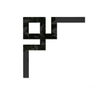 DIY Línea de Cintura Efecto Espejo 3D Acrílico Esquina Adhesivo para Pared Diseño Reflectante Mejora la Percepción Espacial, Adecuado para Varias Superficies (3 Negro)