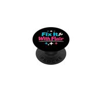 DIY Mamá Handywoman Fixer Madre Mamá Que Construye Herramienta Mamá PopSockets PopGrip Adhesivo