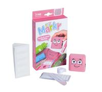 COLOP - COLOP Marky Rosa Personalizable Niño amigable Bricolaje Textil Estampilla Kit - 1 Juego