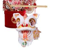 DIY New Year Lantern Kit - 31 x 24 x 18 cm Lion Dance Festival Holiday Decor, Decorative Chinese Lantern Craft | Home Living Room Bedroom Study Balcony Family Gathering Party Use