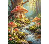 DIY Paisaje Diamond Painting Adultos Pintura Diamante 5D 40x50cm-1492 | Kit Diamond Painting 5D Completo, Arte Con Diamantes DIY, Bordado Creativo, Decoración De Pared Hogar Regalo Para Adultos