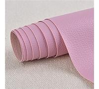 DIY Parche Reparación De Cuero artificial duradero PU autoadhesivo Cuero Fix Parche de reparación de sofás Subsidios de tela para Asiento de Coche,Muebles rosa 2 50 x 137 cm