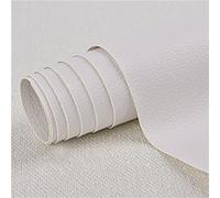 DIY Parche Reparación De Cuero artificial duradero PU autoadhesivo Cuero Fix Parche de reparación de sofás Subsidios de tela para Asiento de Coche,Muebles blanco 4 50 x 137 cm