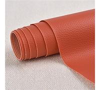 DIY Parche Reparación De Cuero artificial duradero PU autoadhesivo Cuero Fix Parche de reparación de sofás Subsidios de tela para Asiento de Coche,Muebles Naranja 25 x 60 cm