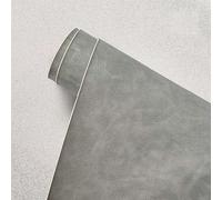 DIY Parche Reparación De Cuero artificial duradero PU autoadhesivo Cuero Fix Parche de reparación de sofás Subsidios de tela para Asiento de Coche,Muebles gris claro 20 x 138 cm