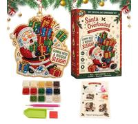 DIY Pearl Art Gems - Handmade Christmas Holiday Painting Decorations Set | Pearl Rhinestones Art Kits Adults for Holiday Crafts Beginners DIY Home Women Mother's Day