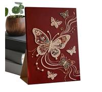 DIY Perlen Malerei Set,Hochglanz 3D Edelstein Perlen Bastelset | Kreativ Set Anfänger | Für Anfänger Zuhause Wand Deko Bastelaktivität