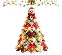 DIY Quilted Christmas Tree | Seasonal Quilting Art Craft With Light | Fabr