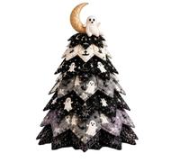 DIY Quilted Fabric Tree Kit | 3D Padded Quilted Soft Fun DIY Black Cat | Ha
