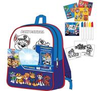Diy Set Mochila Paw Patrol Medidas 30.0x38.0x14.0 cm para Niñ@s con Asas Ajustables y Ergonómica | Mochila Infantil Comodidad y Ajuste con Espacio, Material Resistente y Fácil de Limpiar
