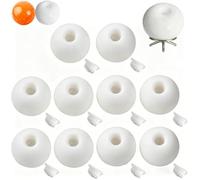 DIY Stress Ball Making Kit - 10 Pack Empty Refillable Pressure Balls, Create Your Own Squeeze Balls for Party Favors, Crafts, Or Gifts - Reusable Stress Relief Craft Set