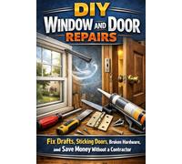 DIY Window and Door Repairs: Fix Drafts, Sticking Doors, Broken Hardware, and Save Money Without a Contractor