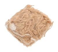 DIYEAH 1 Caja Material Natural para Nidos de Pájaros, Lecho de Yute 40 G | Fibras Orgánicas Mixtas, Fácil de Tejer, Aislamiento del Nido, para Cajas y Áreas Exteriores