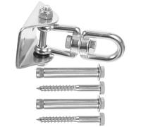 DIYEAH 1 Juego de Ganchos de Techo de Acero Inoxidable, Columpio de Techo, Ganchos para Hamacas Resistentes, Plata, para Sillas y Columpios, Instalación Simple en Paredes Sólidas