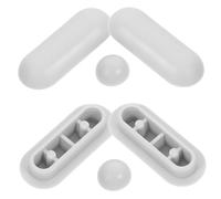 DIYEAH 1 Juego Paragolpes de Asiento de Inodoro Amortiguadores para Tapa de Inodoro y Bidet Accesorios Color Gris Estilo y para Baño