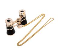 DIYEAH 1 Juego Prismáticos Portátiles de Viaje con Cadena Mini Binoculares Compactos para Senderismo y Observación de Aves Diseño Elegante y Duradero Eventos y Actividades