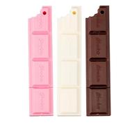 DIYEAH 1 Unidades 1 Set Chocolate Bolígrafo Pralinés Bolígrafos Bolígrafos Bolígrafos Bolígrafo Pluma Escolar Artículos Escolares Estética Lindos Bolígrafos Para Mujeres Cool Bolígrafos 3 Piezas