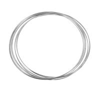 DIYEAH 10 Anillos atrapasueños de 30 cm, de Metal, para Manualidades, macramé y Coronas, para Decorar el Dormitorio y la Sala de Estar.