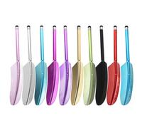 DIYEAH 10 lápices ópticos para tabletas con Punta de Disco de precisión para Todo Tipo de Pantallas táctiles. Lápiz óptico Universal Compatible con tabletas y teléfonos: para Escribir, Dibujar