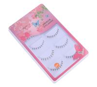 DIYEAH 10 Pares Pestañas Postizas Inferiores Tiras Transparentes, Naturales y Ligeras, Tamaño Estándar, Uso Profesional y Personal para Maquillaje de Ojos, Pestañas Inferiores Suaves