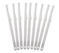 DIYEAH 10 Piezas Accesorios para Cuidado de Pies Removedor de Durezas y Cortauñas de Acero Inoxidable, Adecuado para Pedicura Profesional y Uso Portátil