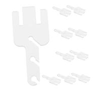 DIYEAH 10 Piezas De Mejoras Precisas Compatibles Con Control Addi/King/Express Para Varillas De Hilo Ajuste De Tejido Tensor De Repuesto Horquillas Accesorios De Gestión De Máquinas