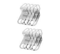 DIYEAH 10 Piezas Gancho de Reloj de Movimiento de de Accesorios de Reloj de Pared Kit de Partes Gancho de Metal Engrosado para Diy Resistente la Oxidación y Durable