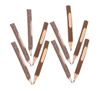 DIYEAH 10 Piezas Lápices de Madera Natural de Rama de Árbol Bolígrafos y Lápices Rústicos para Estudiantes Dibujar y Escritura Escuela Oficina y al Aire