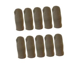 DIYEAH 10 Piezas Protector de Dedos Ultradelgado Anti-Sudor de Plateada para Móviles Unidades Manga Táctil Ligera y Antideslizante Accesorio Cómodo para Pantalla Táctil